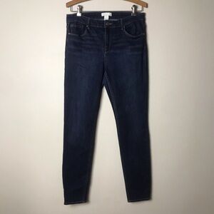 HM slightly distressed denim jeans. Size 10